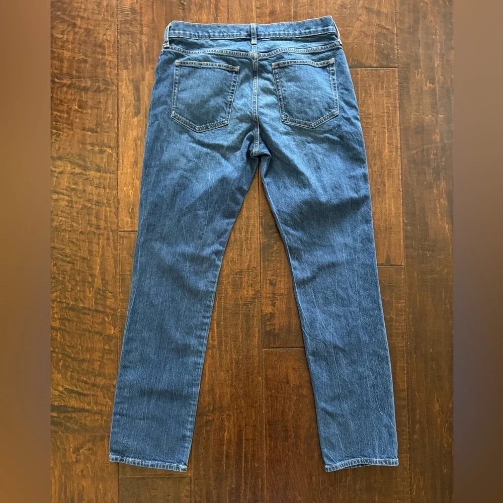 J. Crew Factory Straight-Fit Jean in Vintage Stretch Size 34x34